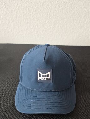 Melin Men's Navy Logo Trucker Hat